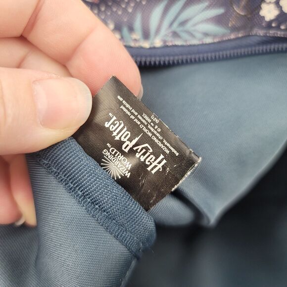 Harry Potter Hogwarts ICONS Floral Backpack Wizarding World Letter Hedwig Magic - Picture 5 of 9